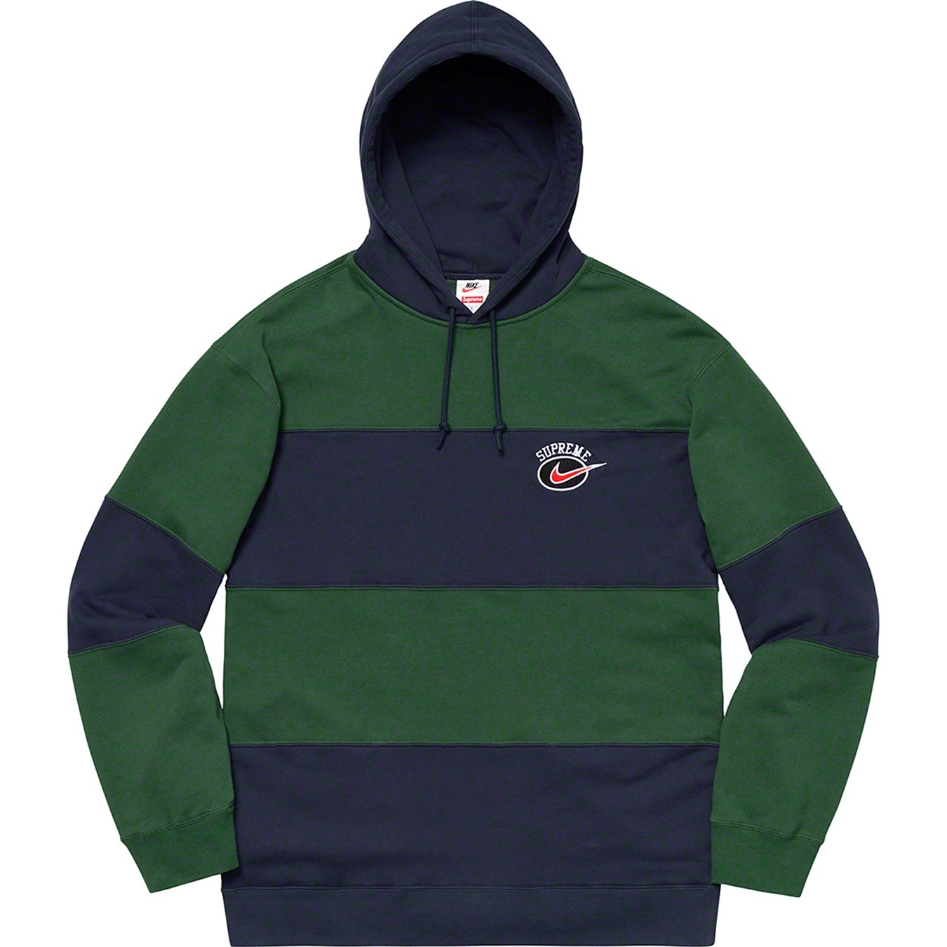 Supreme®/Nike® Stripe Hooded Sweatshirt view 2